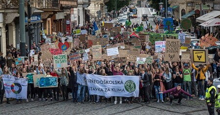 Na pátek 20. září 2019 byla vyhlášena studentská stávka za klima v asi 150 státech světa.