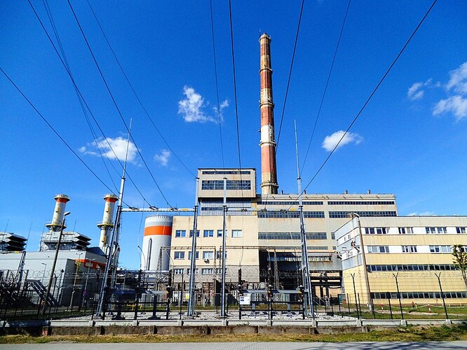 Tepelná elektrárna polské Torun společnosti PGE