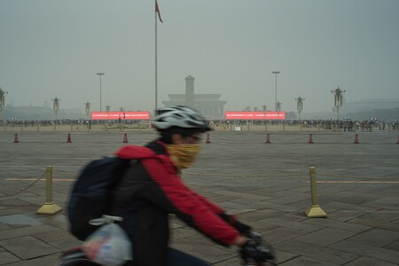 Čína tvrdí, že se jí do konce loňského roku podařilo omezit množství polétavého prachu v ovzduší o 15,8 procenta, což není příliš vzdálené od cíle stanoveného původně do roku 2020. Podle něj se mělo množství těchto částic do té doby snížit o 18 procent. / Ilustrační foto ovzduší v Číně