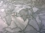 Led jako mramorové dlaždice - téměř vždy se jedná o silný led, který je výzvou pro krásné bruslení. Tyhle jsou z roku 2006 v Kokořínském dole.