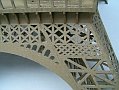 Detail modelu Eiffelovy věže, třetí místo